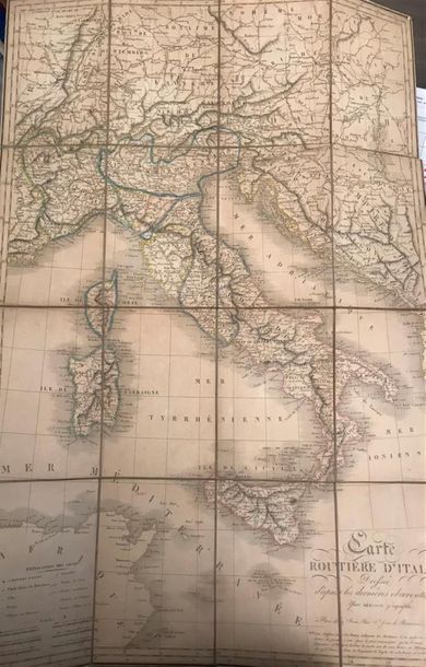 Carte de l'Italie 