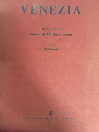 null Susannah WISHIRE TOREM,Venezia. Poèmes de Mario Stefani. Italie, 1986.Grand...