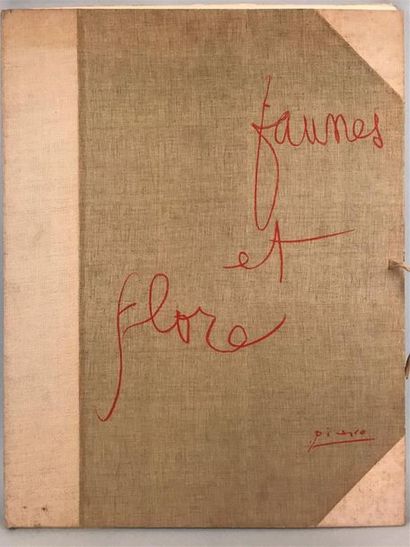 null Pablo PICASSO (1881-1973)
Faune et Flore d'Antibes. Paris, Au pont des Arts,...