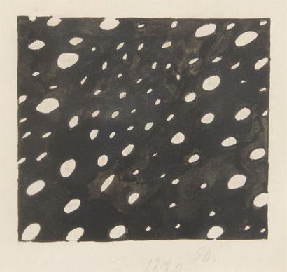 null Sonia DELAUNAY-TERK (1885-1979)
Etude pour un imprimé textile
Encre sur papier,...