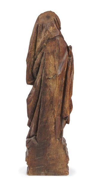 null Figure de saint Pierre en chêne sculpté ; (décapée).
XIXe siècle (usures).
H...