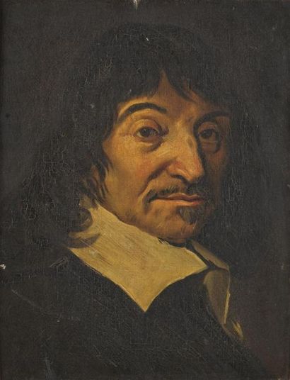 null Portrait de Descartes
Huile sur toile
46 x 34 cm
(restaurations, accidents)
Dans...