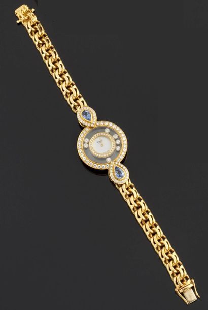 null CHOPARD, modèle Happy Diamonds
Ref. 4118, No. 268614
Montre bracelet de dame...
