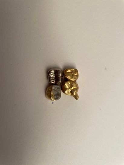 dental gold scrap gross weight: 8, 7 g