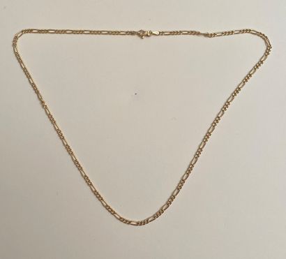 18K 750/000 yellow gold articulated link...