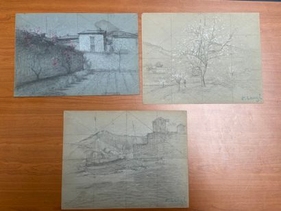 null Achille LAUGÉ (1861-1944)

Paysages

Ensemble comprenant cinq dessins préparatoires...