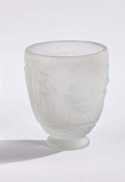 Georges DE FEURE (1868-1943)

Vase « Nymphes...