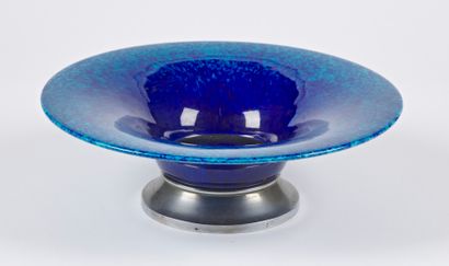 null Paul MILET (1870-1950) - SEVRES

Ceramic bowl with a conical body on an annular...
