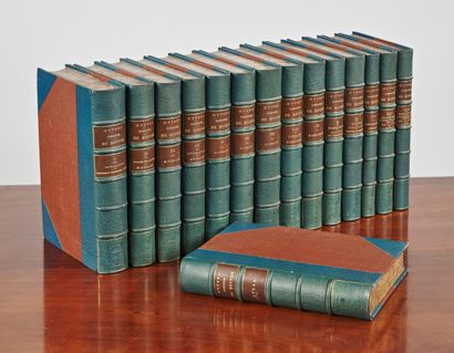 null BUFFON. 

Complete works... Paris, Pilon, Le Vasseur, s.d. (1884-1885). 15 volumes...