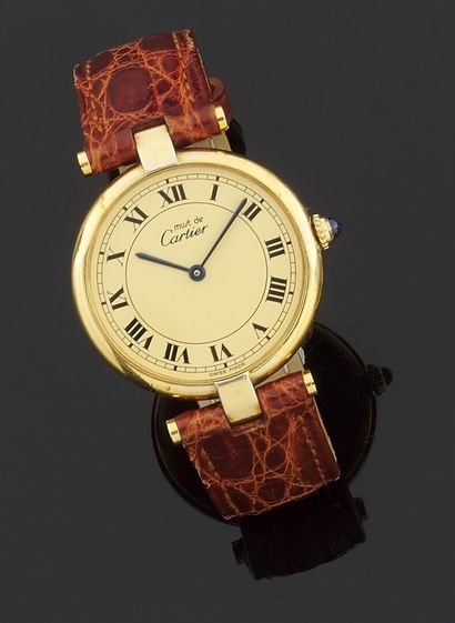 MUST DE CARTIER

Bracelet watch in silver...