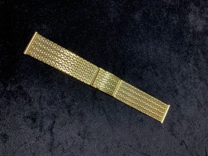 null Bracelet of watch in yellow gold 750 thousandths, the links with decoration...