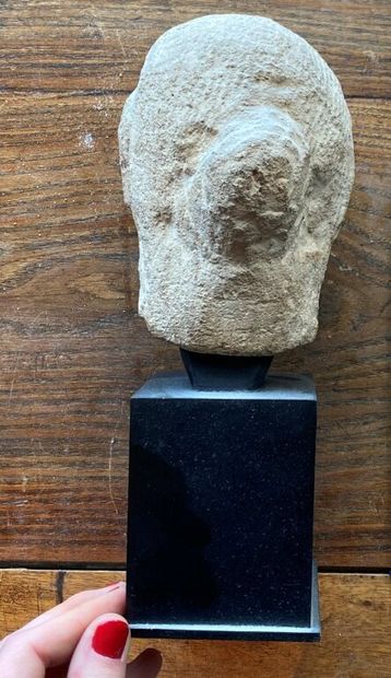 null SYRIA

Basalt head representing a woman.

Height approximately 16 cm

(In the...