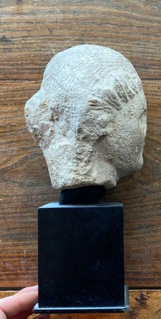 null SYRIA

Basalt head representing a woman.

Height approximately 16 cm

(In the...