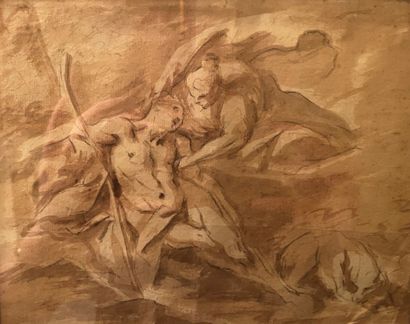 null ECOLE ITALIENNE vers 1700

Vénus et Adonis

Dessin au crayon et Lavis 

16 x...