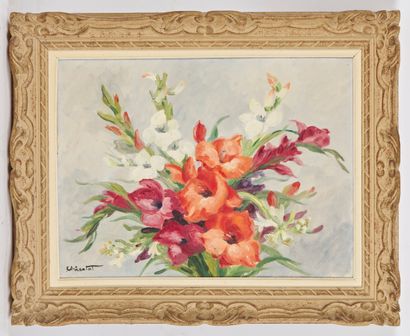 null CHICOTOT (20th century) 

Still life with a bouquet 

Oil on canvas signed lower...