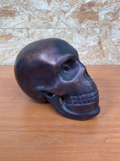 null CONTEMPORARY SCHOOL - VCB

Skull 

Proof in bronze with brown patina. Signed...