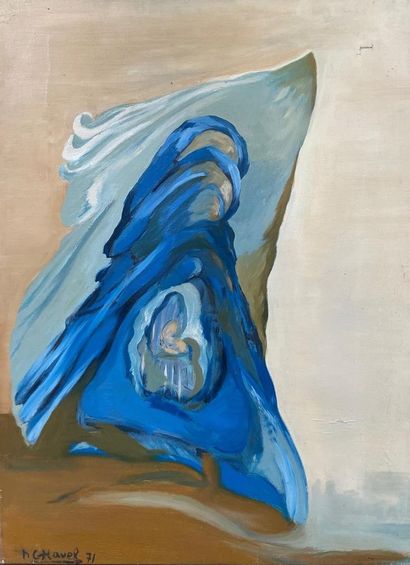 null Marie-Geneviève HAVEL (1931-2017)

It was a virgin, 1971

Oil on canvas, signed...