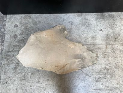 null STAHL ? 

Proof in cut rock crystal. 

Height 34 cm, length 70 cm