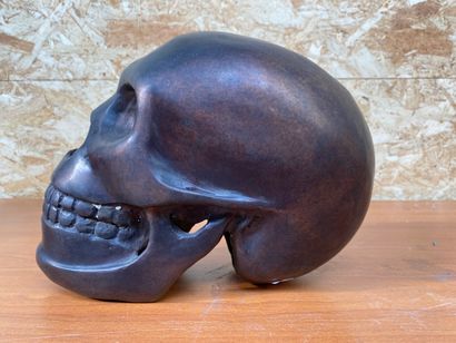 null CONTEMPORARY SCHOOL - VCB

Skull 

Proof in bronze with brown patina. Signed...