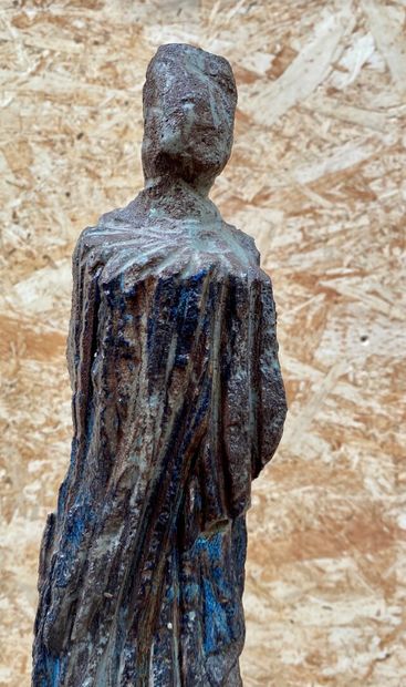 null J.TOULOUSE

Silhouette

Sculpture en pierre de lave émaillée dans les tons gris-bleu,...