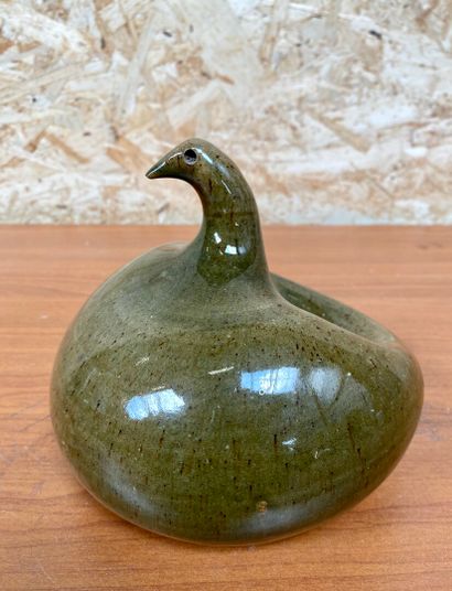 null * VALLAURIS and KIM TINDY

Green swan

Glazed ceramic proof, signed under the...