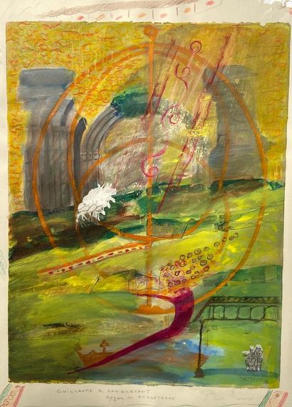 null Marie-Geneviève HAVEL (1931-2017)

William the Conqueror, 1990

Gouache, pastel,...