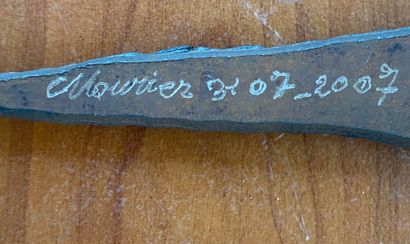 null Michel MOURIER ? 

Jumping woman

Proof in iron with brown patina, signed on...