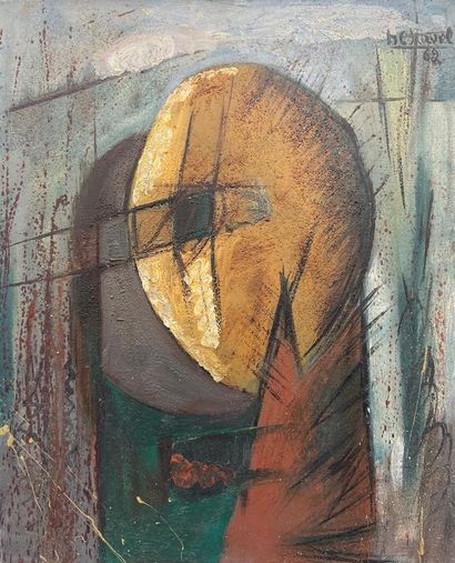 null Marie-Geneviève HAVEL (1931-2017)

The enchanter Merlin

Oil on canvas, signed...