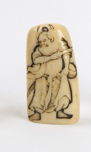 null JAPAN - MEIJI period (1868 - 1912)

Netsuke in tooth, carved in light relief...