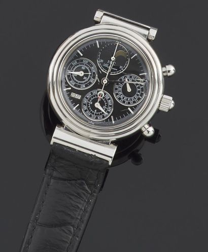 null IWC 

Da Vinci

Steel wristwatch with chronograph, perpetual calendar and moon...