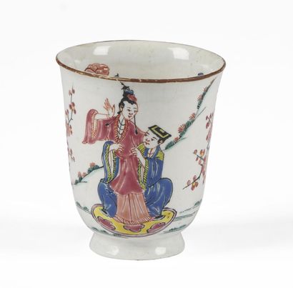 ITALY, POSSIBLY TURIN 
Porcelain cup with...