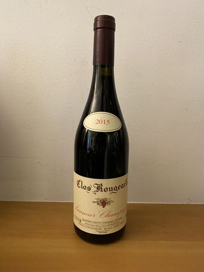 null Clos Rougeard 2015

Saumur Champigny

1 bouteille