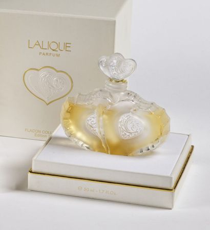 null CRISTAL LALIQUE

Flacon de parfum modèle « Deux coeurs », édition limitée 2004....