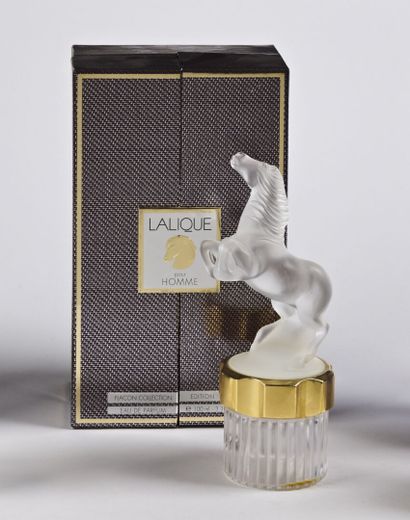 null CRISTAL LALIQUE

Flacon de parfum bouchon radiateur, collection « Les Mascottes...