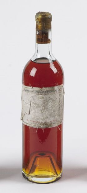 Château d'Yquem 1945 
Lur-Saluces 
1 bouteille...