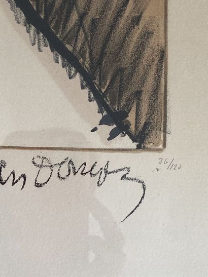 null Kees VAN DONGEN (1877-1968)

La jeune fille au cou de cygne ou L'Anglaise 

Lithographie...
