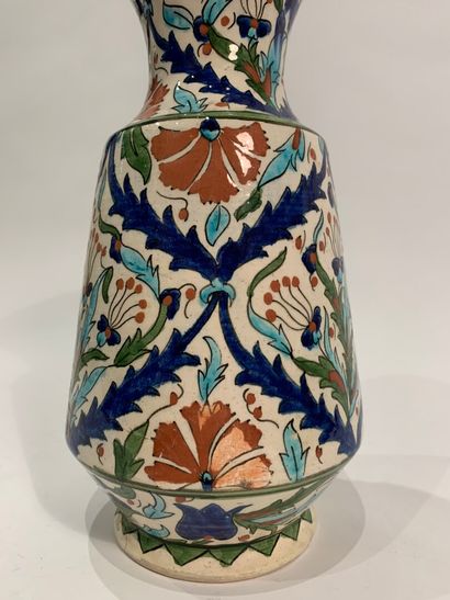null DANS LE STYLE DE DECK

Vase ovoïde à décor polychromes de motifs de style Iznik.

Haut....