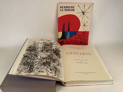 null Set of two books: 

- François MAURIAC, Genitrix.

Paris, Les Bibliophiles,...