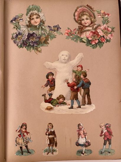 null ALBUM d'images d'enfant 

Travail Autrichien du XXe siècle 

33 x 25 cm