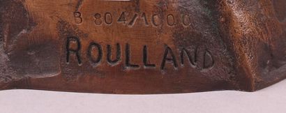 null Jean ROULLAND (1931-2021)

Hippocrate

Epreuve en bronze à patine médaille,...