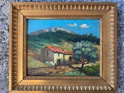 null Vincent SPINAZZOLA (XIX-XXth)

View of Venice; Farm in the mountains 

Two oils...