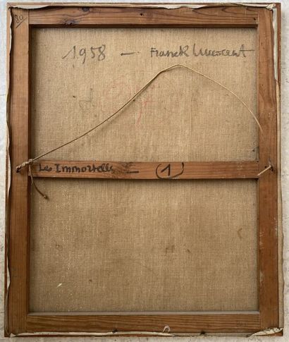 null Franck INNOCENT (1912-1983)

Les immortelles, 1958

Huile sur toile, signée...