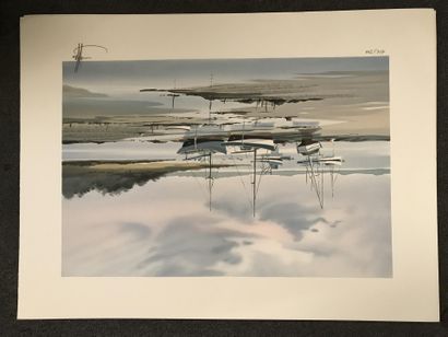 null Stéphane LAURO (1964)

Boats at low tide

Six prints in colours, all numbered...