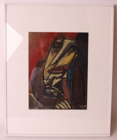 null Bernard LEIJS (1934)

Portrait of a man

Gouache, pastel and watercolour on...
