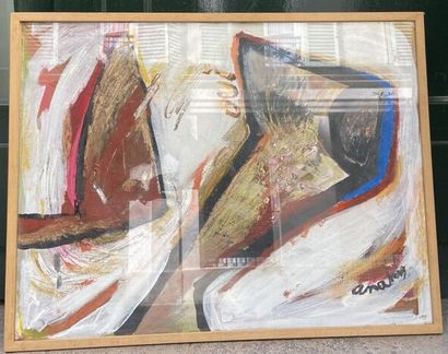 null Angie ANAKIS (1955)

Composition I

Oil on board, signed lower right. 

48,5...