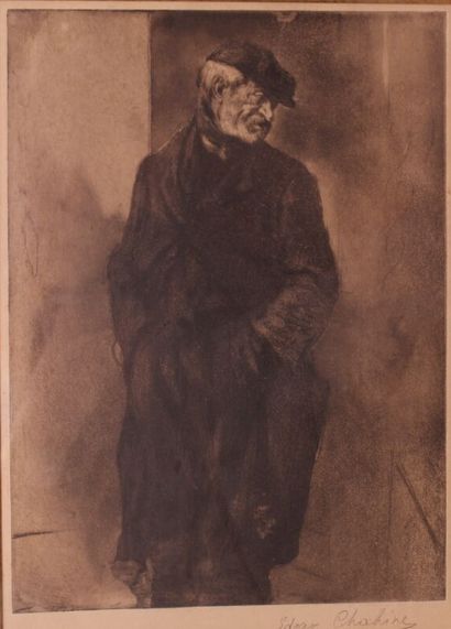 null Edgar CHAHINE Edgar (1874 - 1947)

Portrait of a man 

Engraving, signed in...