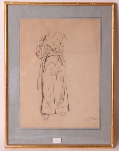 null Georges CLAIRIN (1843-1919)

Esquisse pour un kimono

Crayon sur papier. Porte...