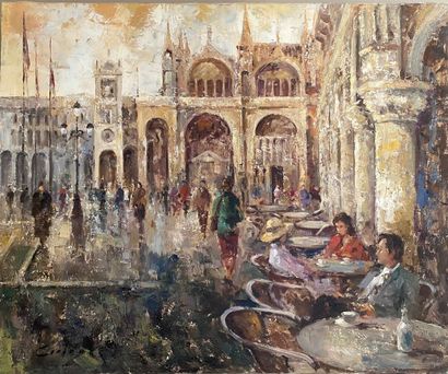null Cirtonas ? 

San Marco Square

Oil on canvas, signed lower left

59,5 x 73 ...