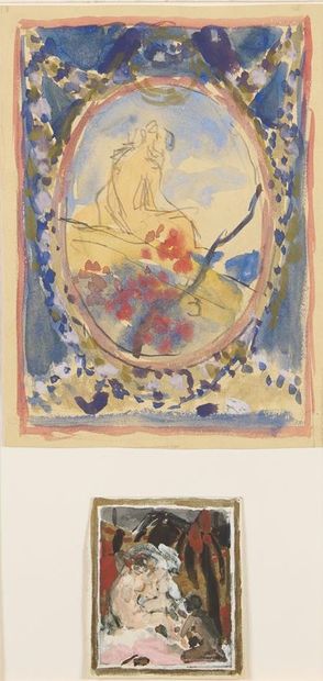 Auguste LEROUX (1871-1954) 

Sketches

Two...