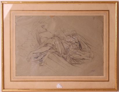 null Georges CLAIRIN (1843-1919)

Etude de femme allangie

Crayon et gouache sur...